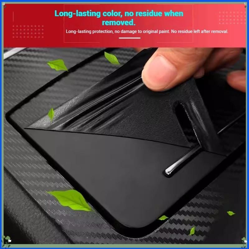 Carbon Fiber Stickers For BMW E92 E93 2005-2012 2-Doors Center Console Gear Anti Scratch Protective Film Car Accessories