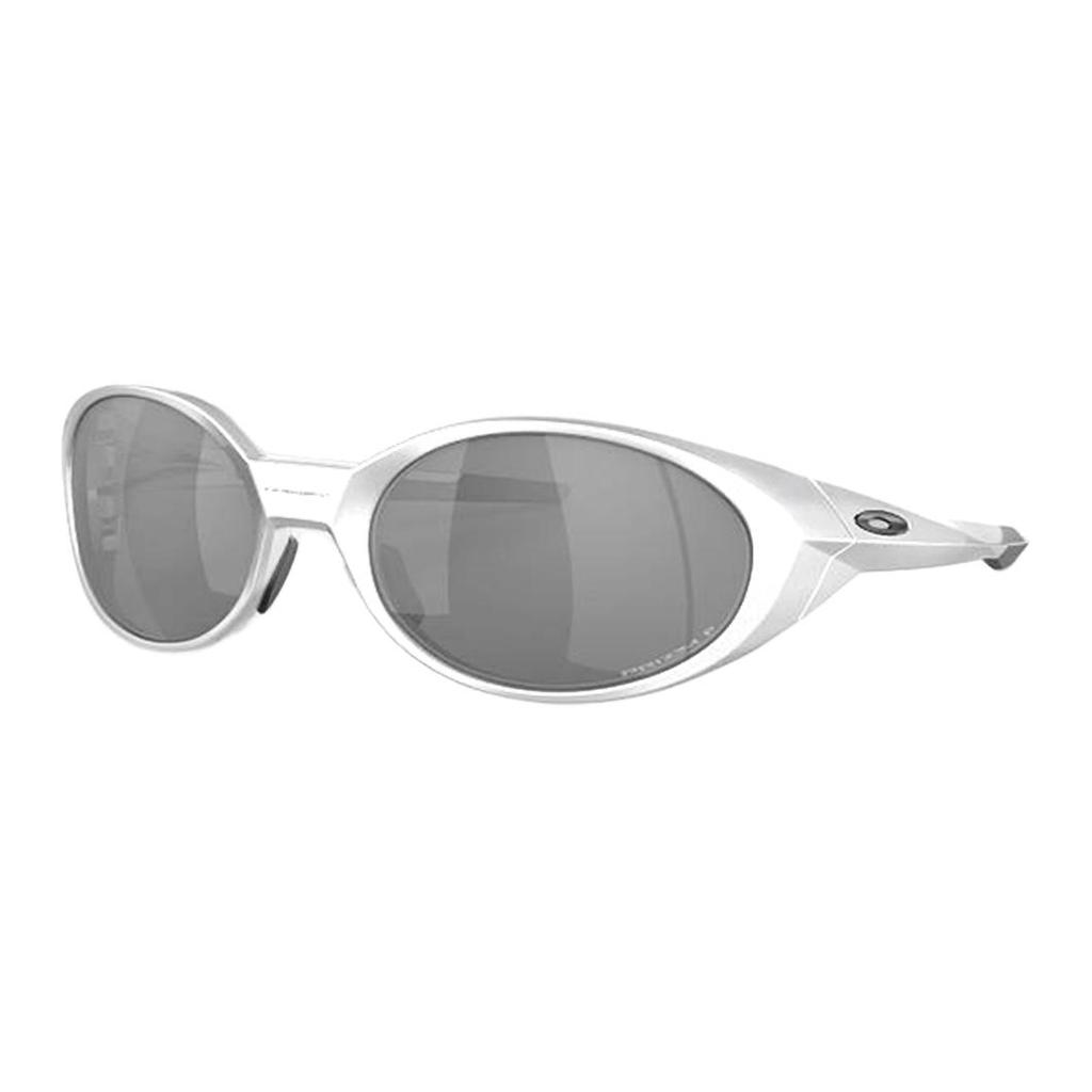 Oakley Eyejacket Redux II Sunglasses Silver Prizm Black Polarized Unisex Eyewear OO9438-0558