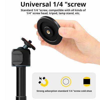 For MagSafe Stand Mobile Phone Holder 1/4 Screw Hole Bracket Magnetic Mount For Car Laptop For Magsafe Stand Holder Q5Z2