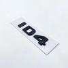 FD06-3D Flat Letters ABS Emblem GTX GTC ID4 ID6 for Volkswagen Car Tailgate Trunk Lid Nameplate Badge Logo Sticker Chrome Black