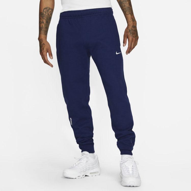 Nike X NOCTA Fleece Pant Blue Void/White Men Bottoms DA3935-492