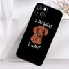 Hunde Dackel Süß Stoßfest Hülle Für iPhone 17 Pro Max 11 14 15 16 Plus 12 13 Mini 16e 17 Air Handyhülle