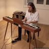 Digital Piano 88 Keys Semi Weighted Full Size Keyboard Stand Brown, for Beginners, 600 Tones, 600 Rhythms, Electric Piano, with Sustain Pedal,