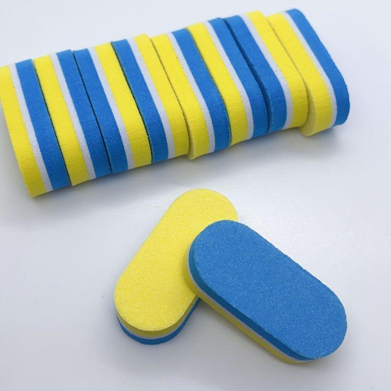 Sponge File, Small Tofu Blocks, High-elasticity Sponge, Nail Polish and Sanding Dual-purpose Tool, Washable Jelly