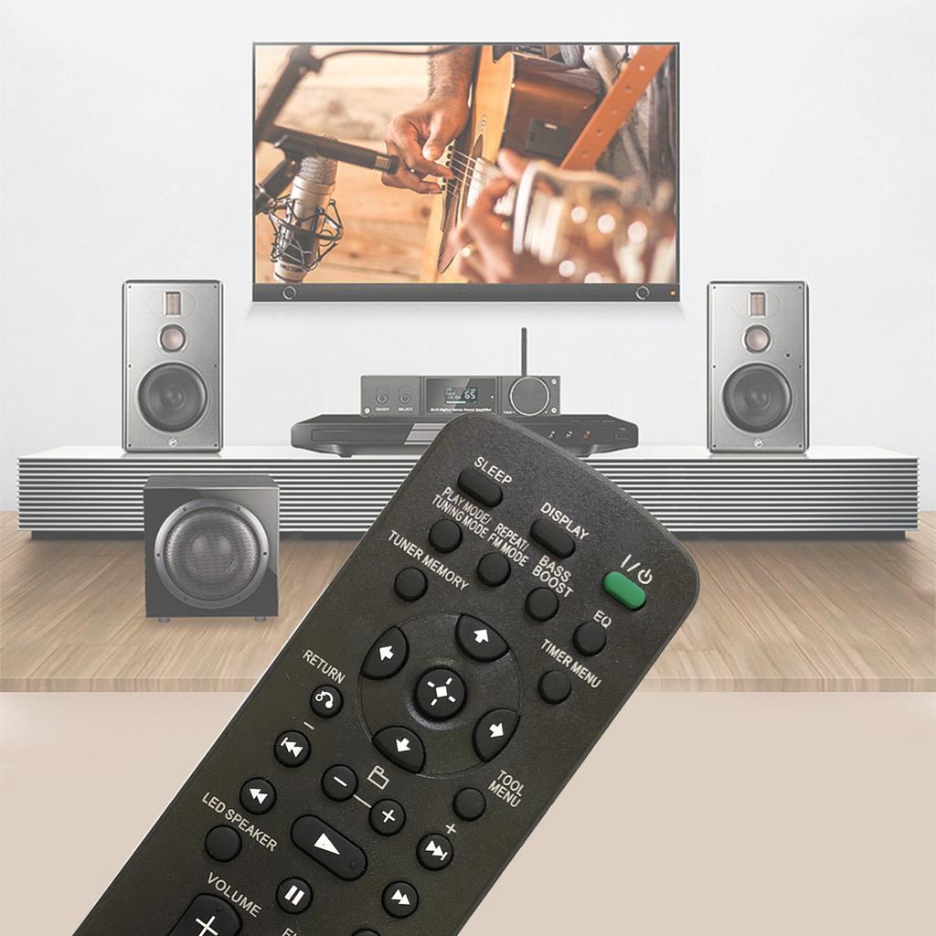 Remote Control for Audio System Controller RM-AMU137 Replacement Remote Control CMT-FX300i CMT-HX35R CMT-HX50BTR