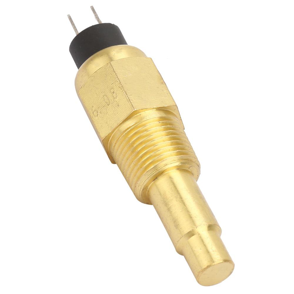 3/8 NPT Water Temp Sensor 3W 6-24V 103℃ 38-120℃ Measuring Range Temperature Sender Coolant Temp Sensor for VDO