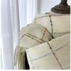 Plaid Scarf Women's Autumn and Winter New Fringed Shawl Fashion Imitation Cashmere Warm Scarf