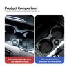 2pcs Suede Car Coaster Water Cup Drink Holder Mat Anti-Slip Pad For Volvo XC60 XC90 S60 S80 V60 C70 S40 C30 V90 V60 C40 XC40 V70