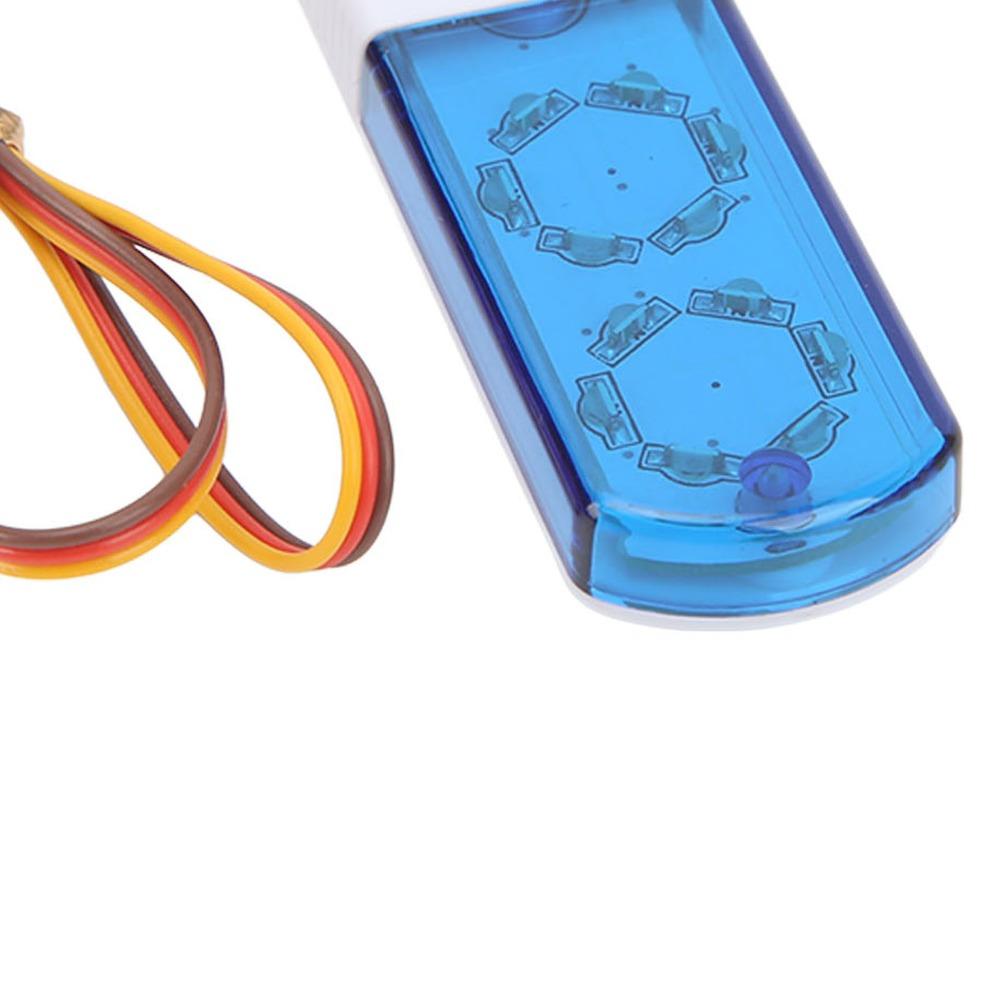 Multi-Function RC Alarming Light Nine Flashing Modes Alarming Flash Lamp  RC Car Accessories