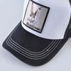 Võrgusilmast mütsid Snapback pesapallimüts meestele naistele ühevärviline puuvillane isamüts Suvine hingav pesapallimüts Hip Hop Trucker Bones