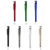 0.5mm Gel Pen with Clip Portable Refillable Pens Phone Holder Signatures Writing Tool Stationery School Office Home