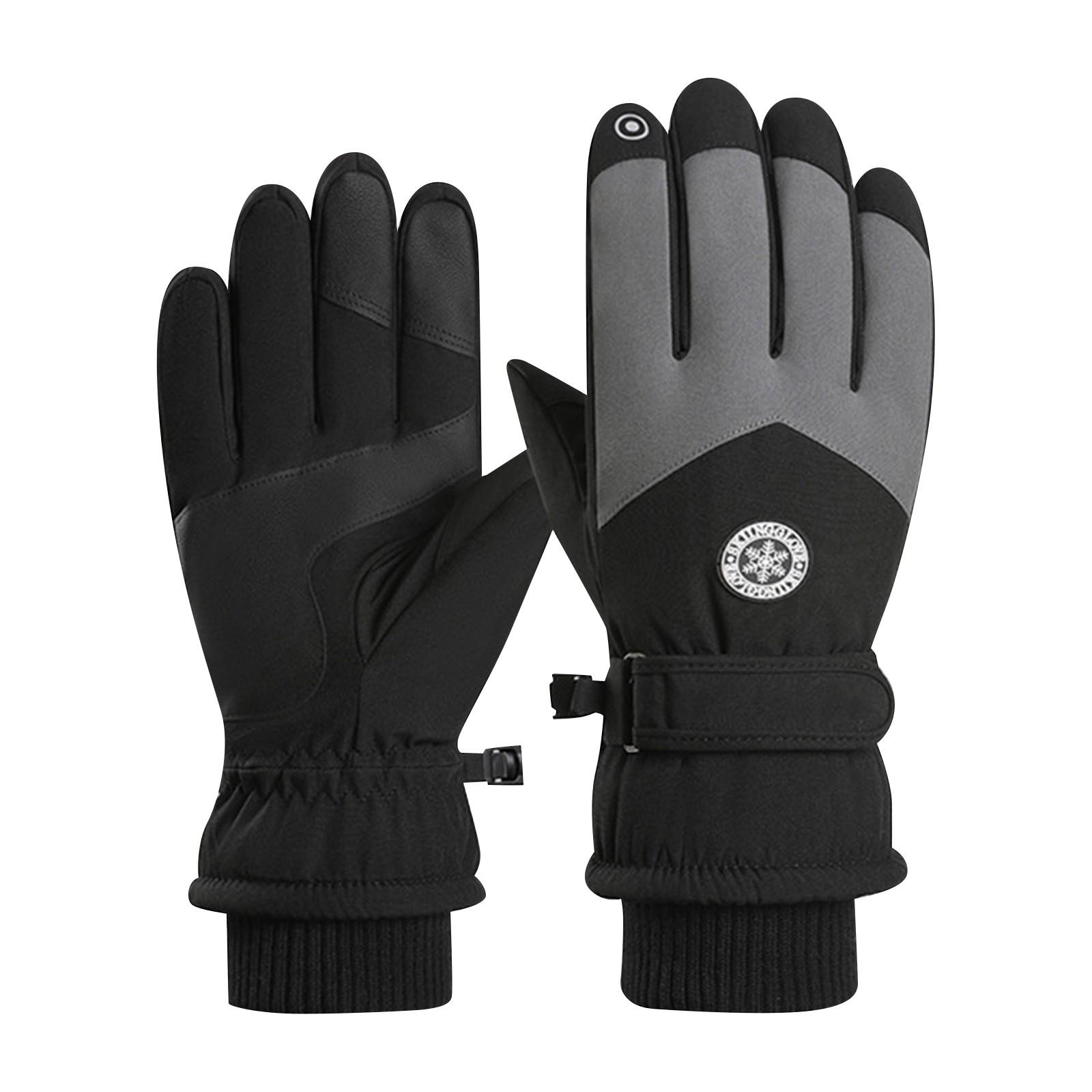 

Лыжные варежки зимние теплые утолщенные ветрозащитные варежки для верховой езды на открытом воздухе Лыжные варежки зимние теплые утолщенные ветрозащитные варежки для верховой езды на открытом воздухе One Size