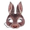 1 Pcs Halloween Mask Rabbit Mask Half Face Mask Eye Mask Adult Mask Party Cosplay Mask