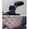 1Pair Universial Motorcycle Mirror Scooter E-Bike Rearview Mirrors Electromobile Back Side  Mirror With Anti-glare Glass Lens