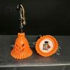 Halloween Lighted Decor Pumpkin Broom Light, Hanging LED Witch Lamp, Spooky Light Decorative for Holiday Party