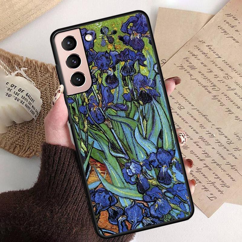 Vincent Van Gogh Star Night Phone Case for Samsung S26 S25 S24 S23 S22 Ultra S23 S22 S25 Plus S24 FE S26Edge Funda Capa