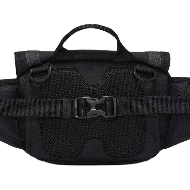 Nike Fabric Fanny Pack Regular Unisex Black & Coal Black & Dutch Orange Casual DJ9681-011