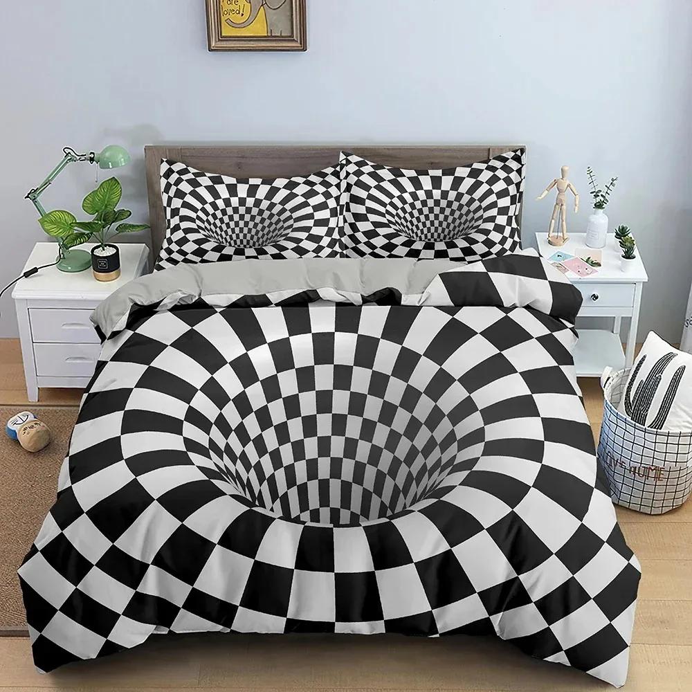 3D Print Duvet Cover Set Queen King Size Bedding Set Colorful Pattern Quilt Comforter Cover Pillowcase Bedclothes Home Textiles
