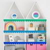 6/12pcs Fan-Shaped Decorative Wooden Strips Unfinished Wooden Frame For DIY Home Decor, Cabinet, Window Frames, Party Decoration