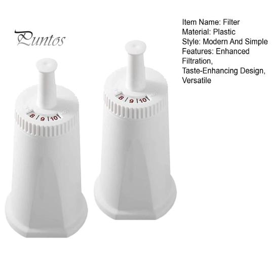 2ks vodní filtr pro Breville Claro náhradní filtr pro barista Bambino Enhance Coffee Taste Kompatibilní s BES008