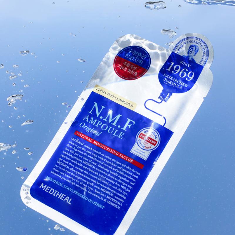 [Mediheal] N.M.F Aquaring Ampoule Mask EX 10 sheet (In Box)