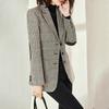 Suit Jacket Women Autumn Winter Thickened Fleece Comfortable Slim Suit Warm Tops Casual Coat Jacket
