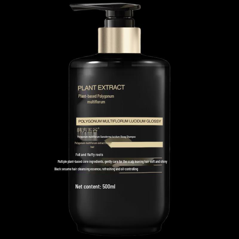 

Корейский шампунь с пятью злаками, горцем многоцветковым и ганодермой