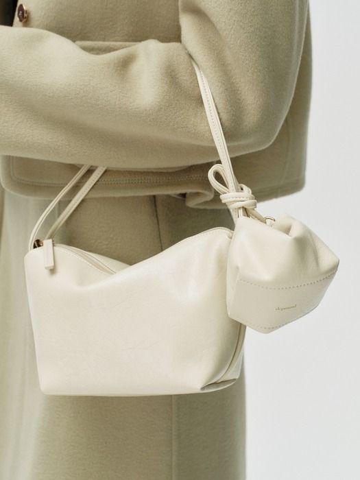 DEPOUND two way mini charm - ivory