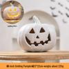 Luminous White Pumpkin Lantern: Large Halloween Decoration for Shopping Malls & Theme Events