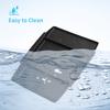 Smabee for Xpeng P7+ 2024-2026 Center Control Lower Storage Box Car Tray Interior Accessories Organizer Tidying TPE Black