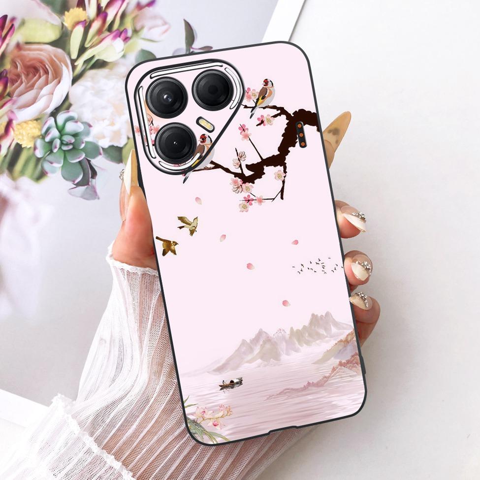Phone Case For Tecno Pova 7 5G Cover Silicone Cute Cat Fashion Funny Painted Casing For Tecno Pova7 5G LJ7