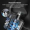 Electric Nose Hair Trimmer with LED Display Rechargeable Portable Painless Hair Remover for Men Women