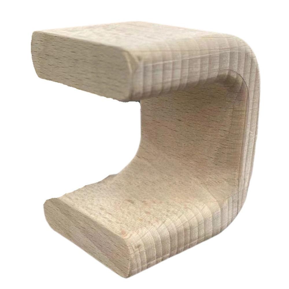 Tischplatte Ornament Uhrenständer Holz Schmuck Organizer Halter für Armband Ring