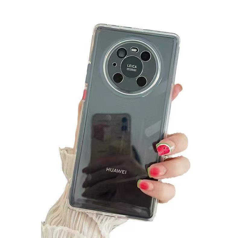 Simple and Transparent, Suitable for Huawei Mate70pro Mobile Phone Case Honor 300 Space Case Nova12 Material