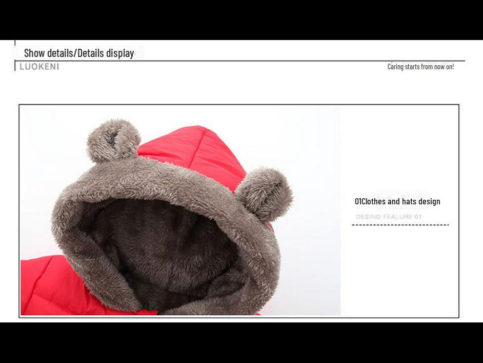 2023 Winter Double-Sided Velvet-Lined Cotton Jackets for Kids