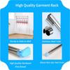 Portable Travel Garment Rack, Stainless Steel Foldable Mini Drying Clothes Rack for Travel, Camping, Hotel Room, Laundry, Dance, Indoor, Outdoor