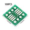 Precise Space SOP8 SSOP8 TSSOP8 Adapter Board Compatible for SOP8 SSOP8 TSSOP8 Chip For Circuit Development 0.65mm