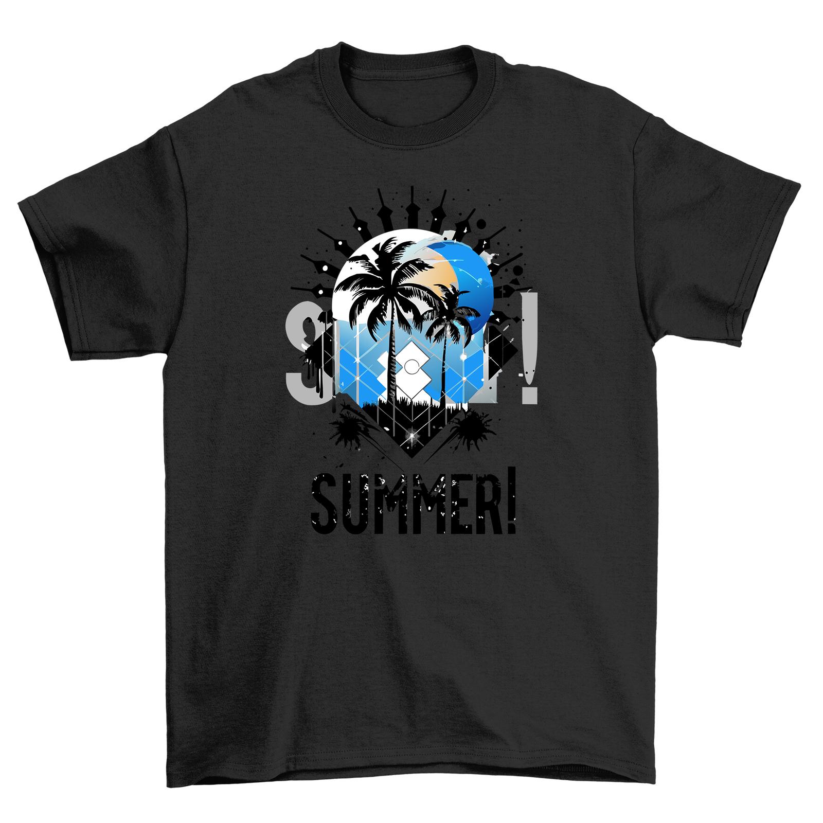 Summer Forever   Summer_84   T-Shirt Mens Womens Tees Top - For Eternal Sunshine Lovers! Tropical feel, S