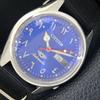 VINTAGE CITIZEN AUTOMATIC 8200 JAPAN MENS ARABIC BLUE COLOR DIAL WATCH A702776-1 R210-a702776