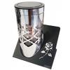 Znicz Solarny Srebrny Metalowy Led Tuba Panel Fotowoltaiczny Na Grób Solar