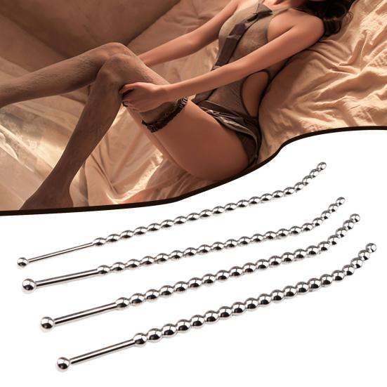 Yousheng Urethral Tube Rod Universal Effective Metal Urethral Dilator Stimulation Stopper for Boyfriends