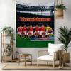 Arsenal Custom Ditt Navn Vægdekoration Vægtæppe Kunst Til Kæledyrsminde Fødselsdag Bryllupsfest Baggrund Familiegave