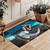 Gothic Style Nonslip Kitchen Mat Floor Carpet Rug For Indoors Outdoors Home Decor Room Supplies Spring Decor