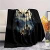 Owls  Print Flannel Blanket, High Quality Comfortable for All Seasons, Home Decor, Warmth and Comfort