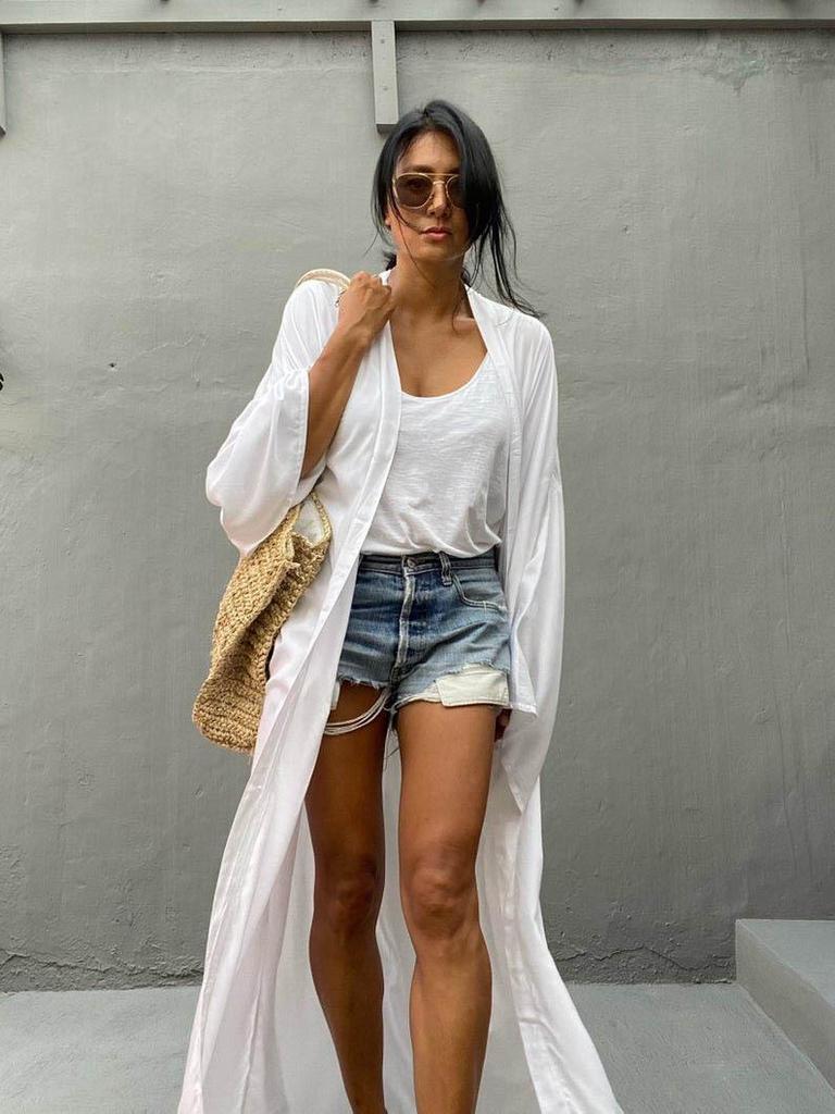 Women's Long Cotton Cardigan - Beach Sun Protection & Bikini Cover-Up