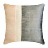 Cushion Cover For Sofa Light Pink & Grey Throw Pillow Cover Silk Color Block Patchwork For Couch Pattern Modern Style - Splendour Pink