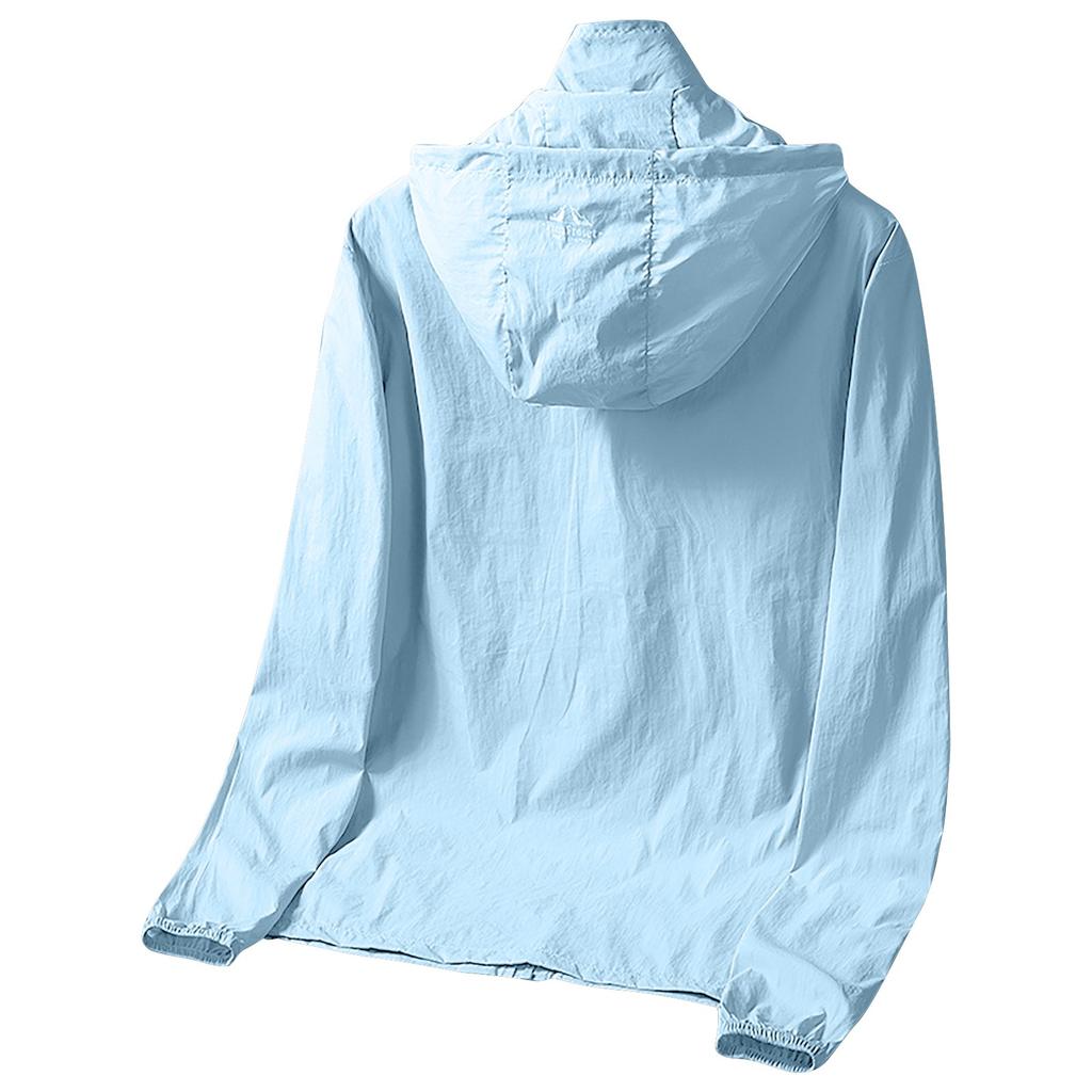 Pánské a dámské letní ledové hedvábné sluneční oblečení UV kabát