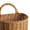 Multifunctional Wall Hanging Baskets Storage Decorative Basket Bin Plants Holder with Handle Kitchen