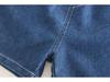 2025 Summer Boys' Casual Denim Shorts and T-Shirt Two-Piece Set