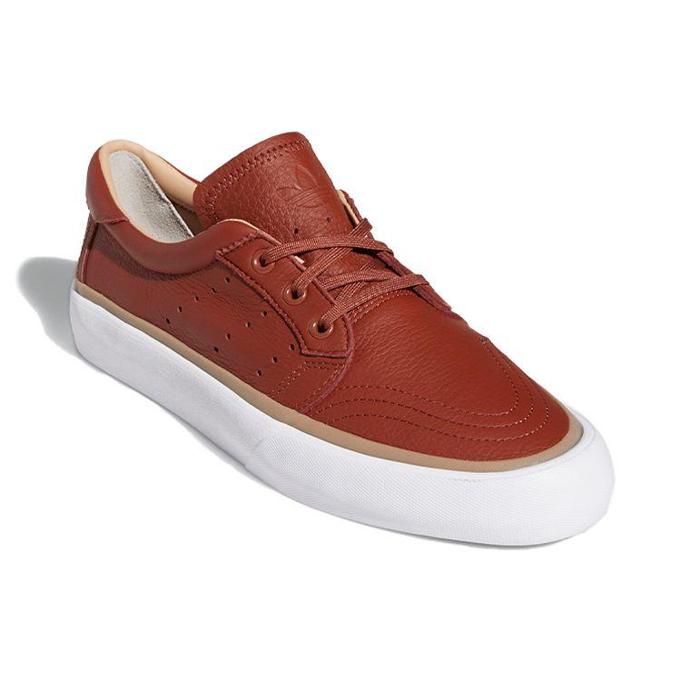 Adidas Originals Coronado Comfortable Daily Non-Slip Low-Top Skate Shoes Men Sneakers Brown White FV5979
